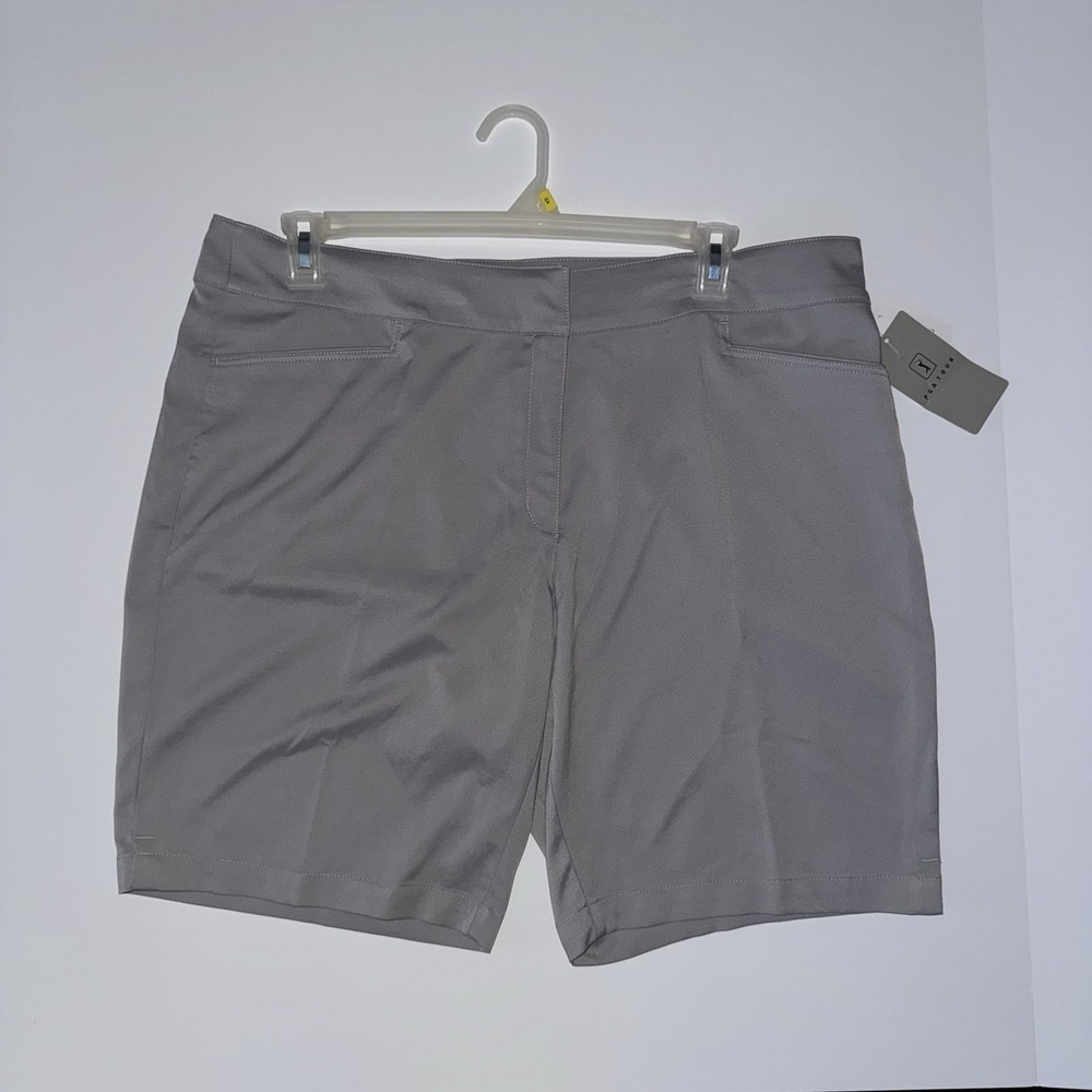 NWT Men's Size 40 PGA TOUR Gray Stretch Golf Shorts Lightweight Athletic NEW